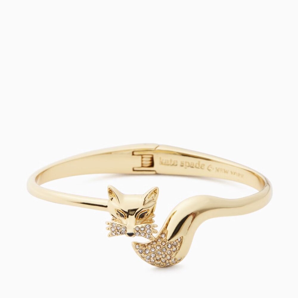 Kate Spade Fox Open Hinge Cuff
